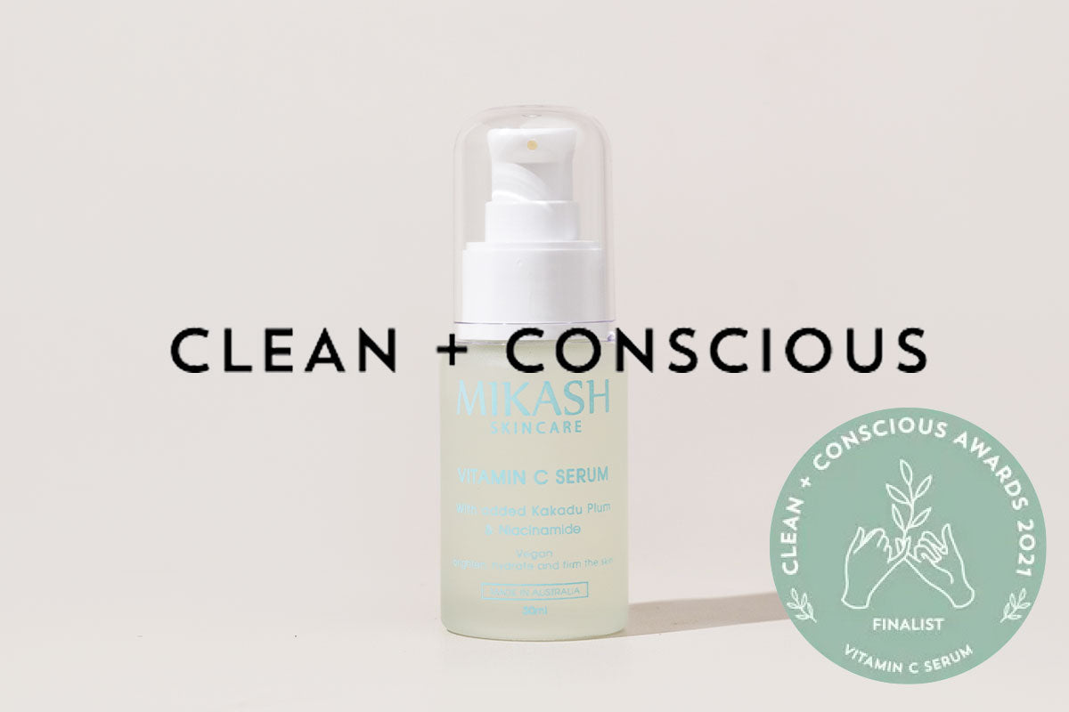 Our Vitamin C Serum Wins Silver in the Clean + Conscious Awards 2021