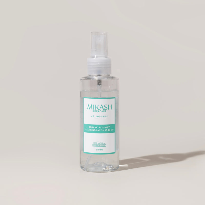 natural rose face mist australia_mikash skincare rose Otto face and body mist